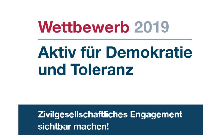 Wettbewerb „Aktiv Für Demokratie Und Toleranz“ 2019