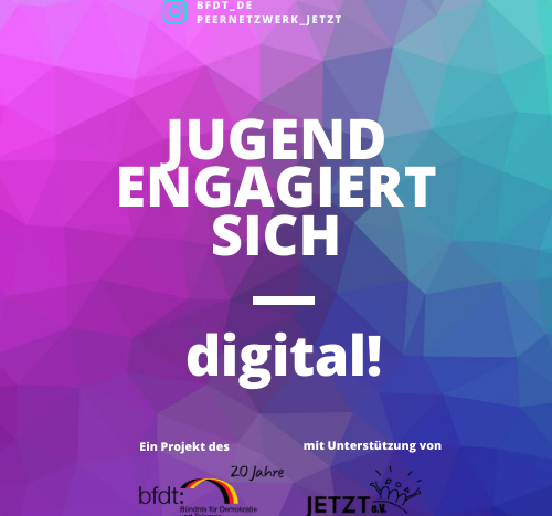 "Jugend Engagiert Sich - Digital!" © BfDT