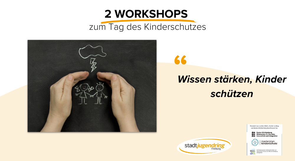 Einladung zu Workshops des Kinderschutztages